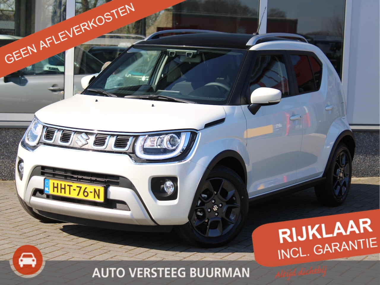 Suzuki Ignis - 1.2 Smart Hybrid Style Cruise en Climate Control, Navigatie, Keyless Go, Carplay/Android A - AutoWereld.nl