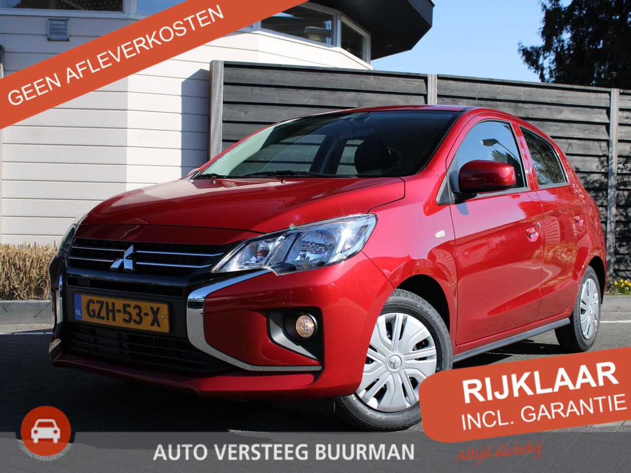 Mitsubishi Space Star - Connect+ 1.2 70PK 5DRS Airco, Apple carplay/Android auto, Audio/DAB, Elek.verst.buitenspie - AutoWereld.nl