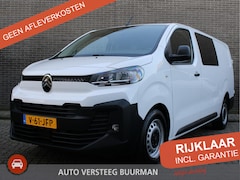 Citroën Jumpy - 2.0 BlueHDI 145PK EAT8 Automaat L3 Dubbele Cabine Cruise & Climate control, Navigatie, Rad