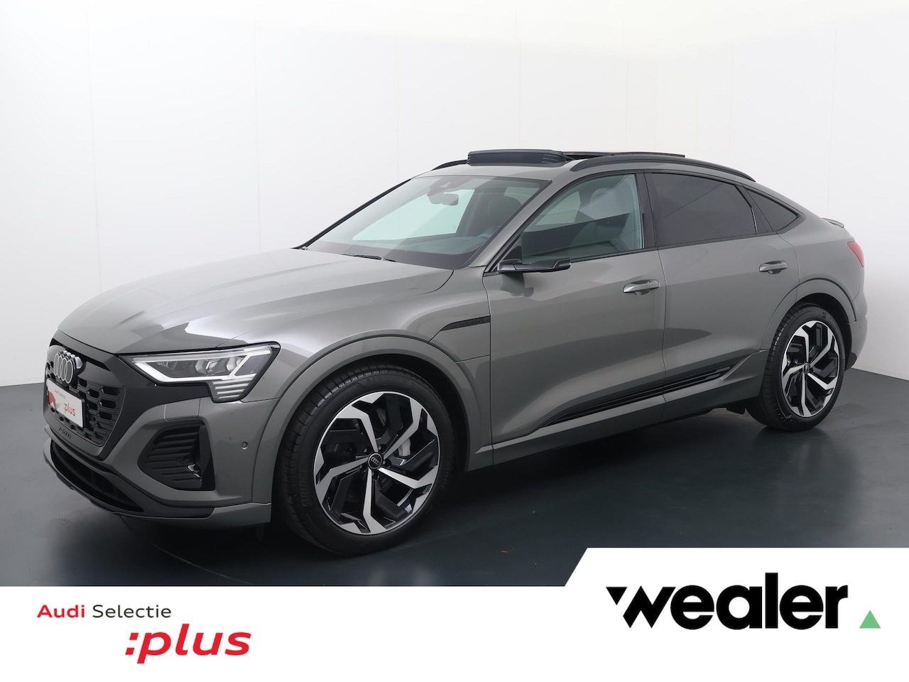 Audi Q8 Sportback e-tron - 55 quattro S Edition 115 kWh | 408 PK | SoH 100% | Panoramadak | Trekhaak | Virtuele spieg - AutoWereld.nl
