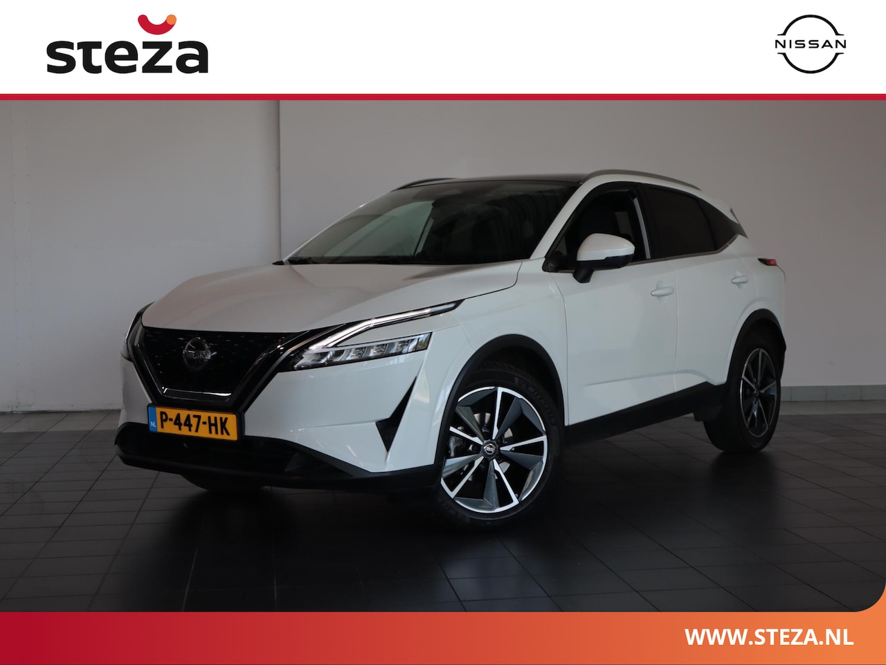 Nissan Qashqai - 1.3 MHEV Xtronic Premiere Edition Trekhaak / Adaptive Cruise Control / 360 camera - AutoWereld.nl
