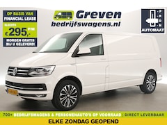 Volkswagen Transporter - 2.0 TDI L2H1 150PK DSG Automaat LED Airco Camera Cruise Trekhaak 3 Persoons PDC 18''LMV