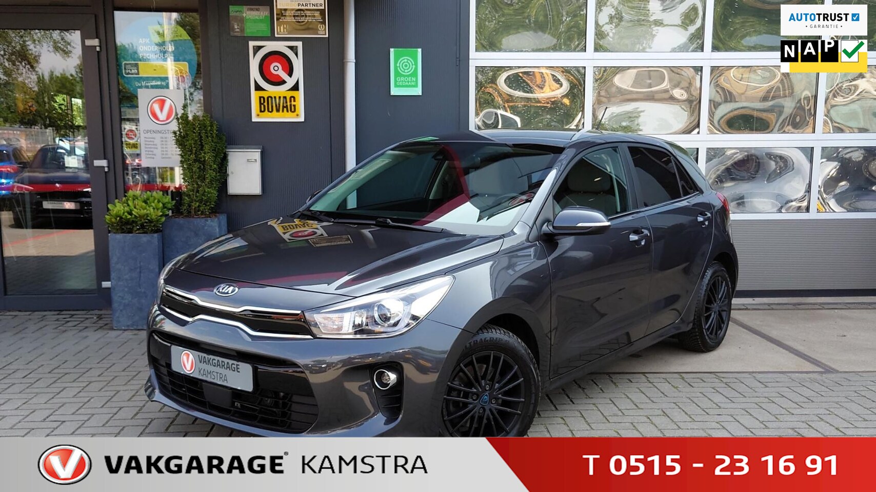 Kia Rio - 1.0 TGDI ExecutiveLine Navi/Clima/Cruise/Camera/PDC - AutoWereld.nl
