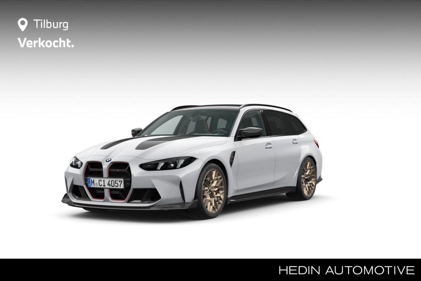 BMW M3 - CS Touring BMW Individual lak Britisch racing green | M-Drivers Pack | M Carbon-keramische - AutoWereld.nl