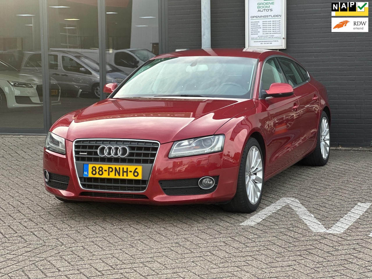 Audi A5 Sportback - 2.0 TFSI quattro Pro Line/NAVI/NAVI/XENON/Olie verbruik/AUTOMAAT!! - AutoWereld.nl