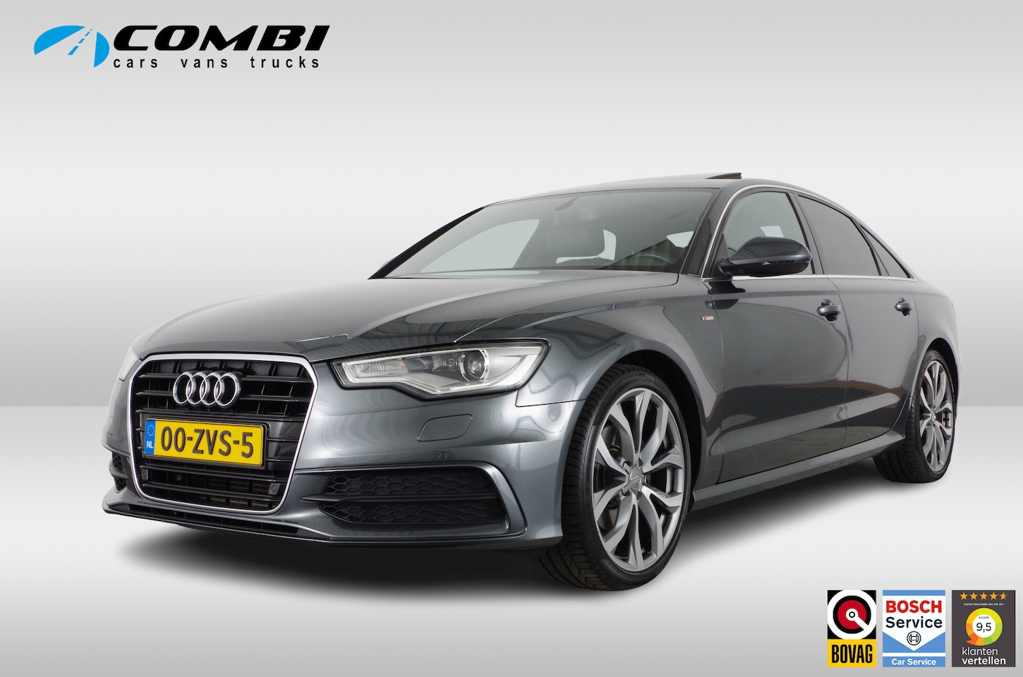 Audi A6 Limousine - 2.0 TFSI S line Sport > Luchtv./Schuifdak/Bose/20inch/Daytona/Trekhaak/Leer... - AutoWereld.nl