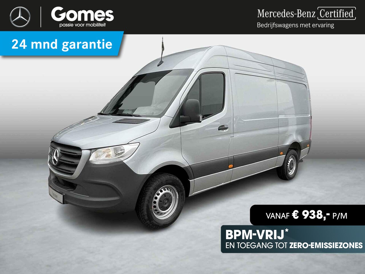 Mercedes-Benz Sprinter - 317 1.9 CDI L2 Pro HD | Sprinter BPM-vrij kopen in 2025 - AutoWereld.nl