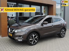 Nissan Qashqai - 1.3 DIG-T 160PK Tekna AUTOMAAT | Leer/stoelverw | Dodehoek | 19” | LED kopl | Priv.glas |