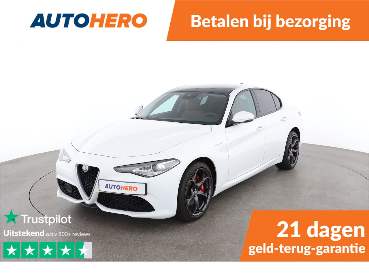 Alfa Romeo Giulia - 2.0 T AWD Veloce | YZ27236 | - AutoWereld.nl