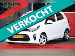 Kia Picanto - 1.0 CVVT EconomyPlusLine 2019 5 Deurs Airco Stuurbediening 15x op Voorraad