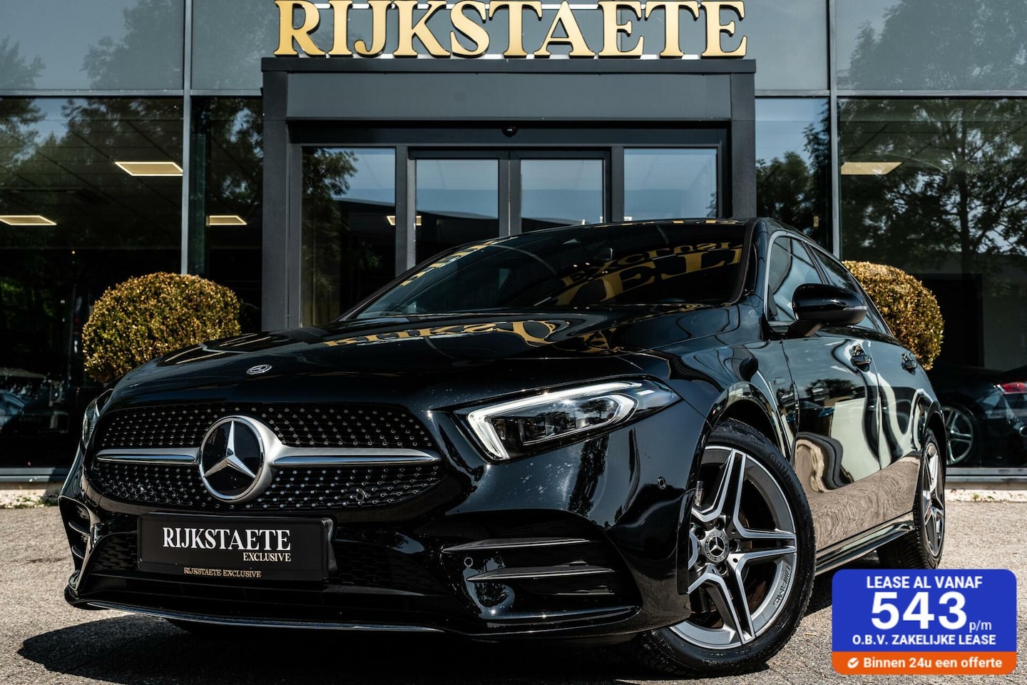 Mercedes-Benz A-klasse - A250 e Premium AMG|PANO|BURMESTER|CAMERA - AutoWereld.nl