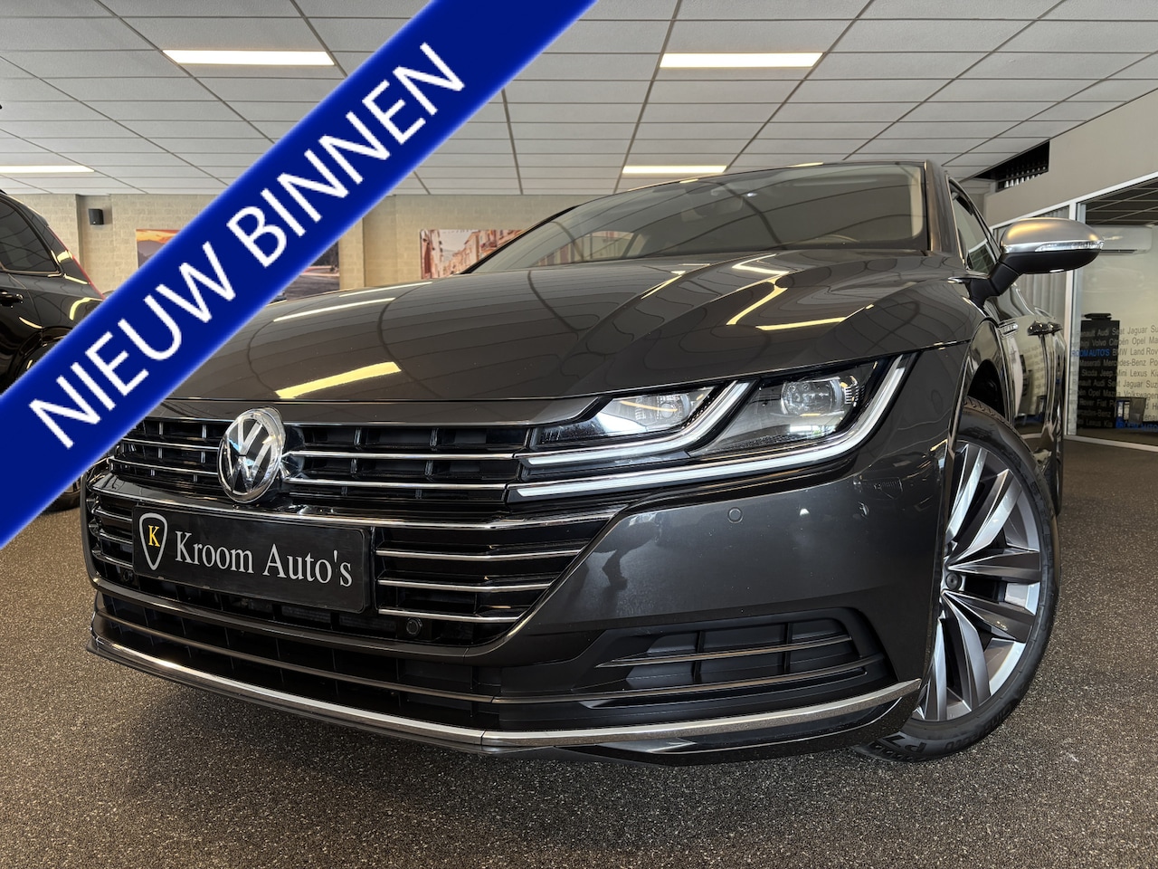 Volkswagen Arteon - 1.5 TSI Elegance Aut / Virtual cockpit / Navigatie / Dab+ / Apple carplay / Leer-Alcantara - AutoWereld.nl