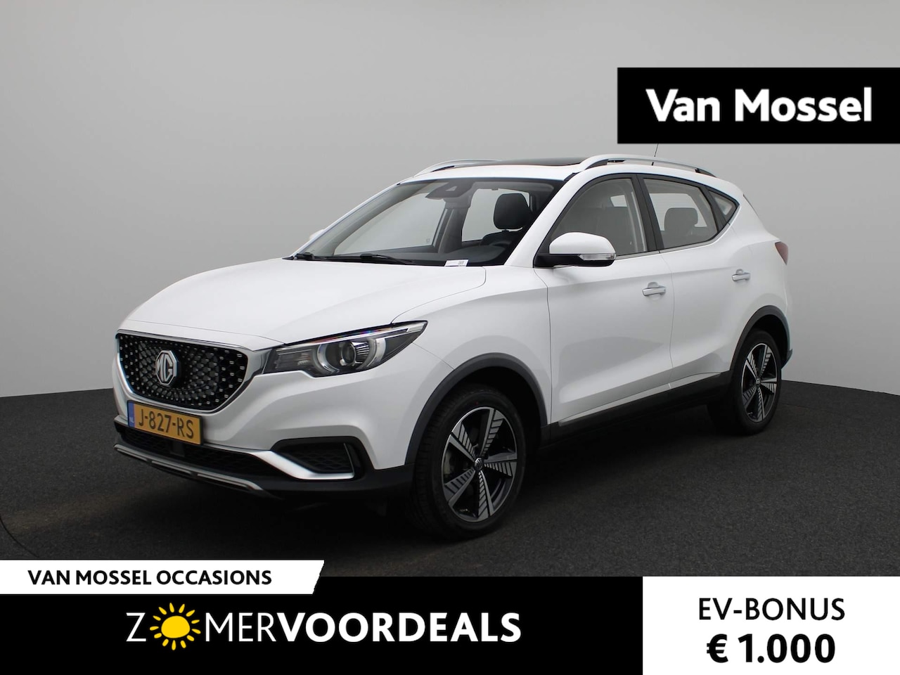MG ZS - Luxury 45 kWh | NAVIGATIE | LEDER | PANORAMADAK | STOELVERWARMING - AutoWereld.nl