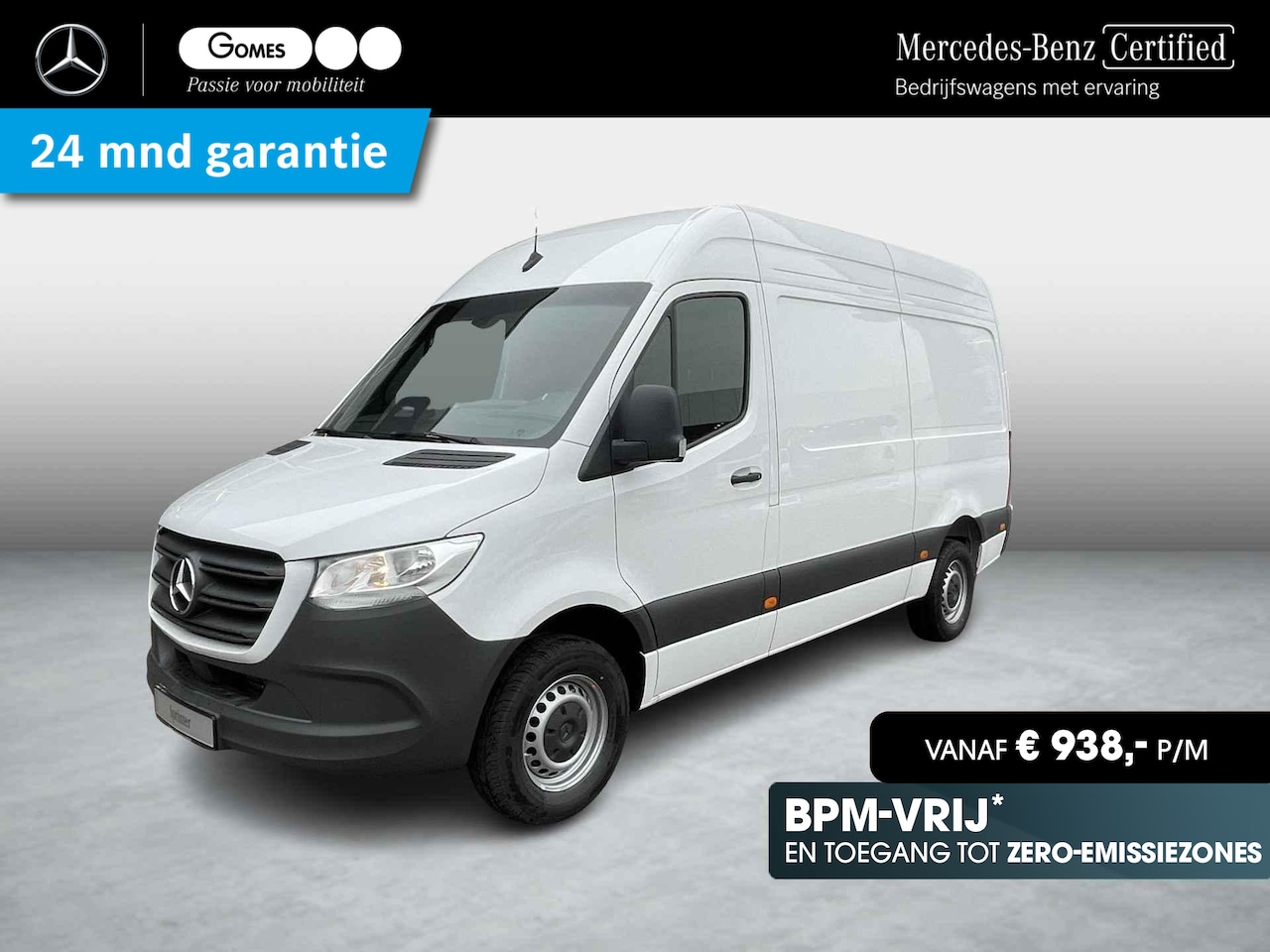 Mercedes-Benz Sprinter - 315 1.9 CDI L2 Pro HD | Sprinter BPM-vrij kopen in 2025 - AutoWereld.nl