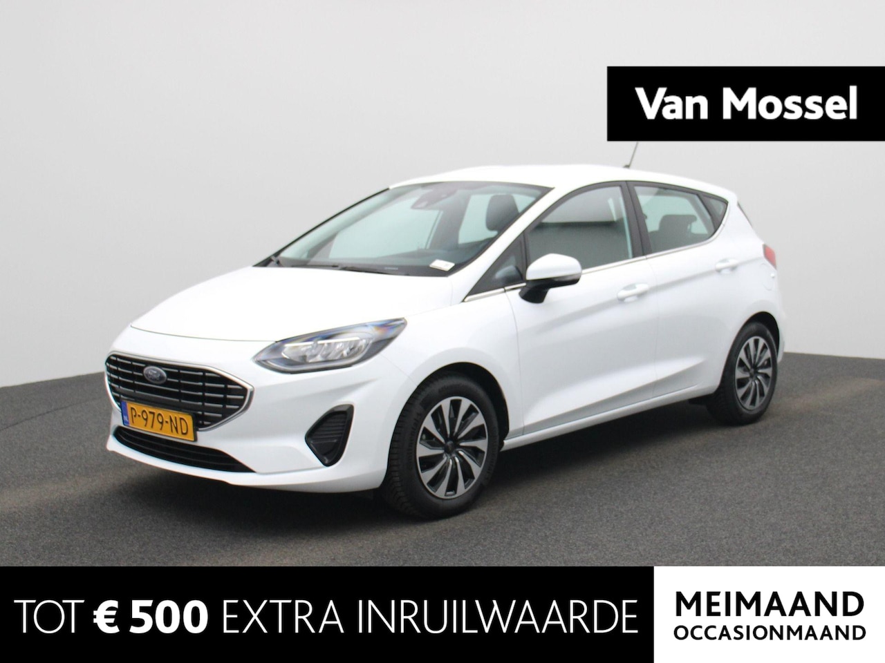 Ford Fiesta - 1.0 EcoBoost Hybrid Titanium | Navigatie | Parkeersensoren | Airco | Cruise Control | - AutoWereld.nl