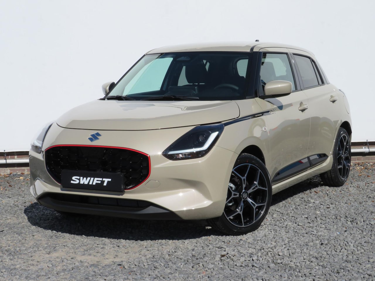 Suzuki Swift - 1.2 Select Smart Hybrid 1.2 Select Smart Hybrid, SPECIALE JUBILEUM 17 inch velgen, Striping pakket en Shark Fin An - AutoWereld.nl