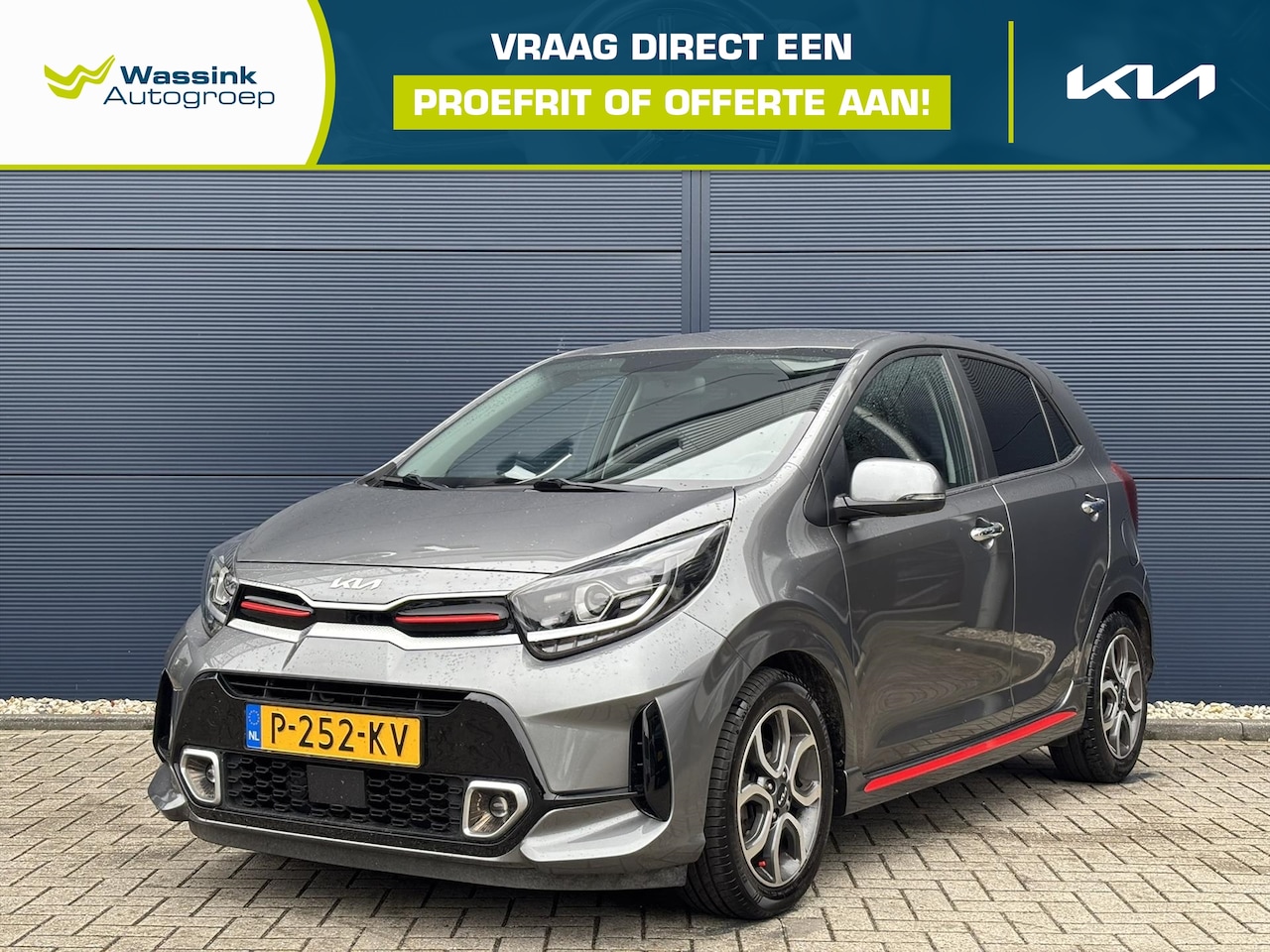 Kia Picanto - 1.0 DPi 67pk 4-zits GT-Line | Camera | Navigatie | Cruise Control - AutoWereld.nl
