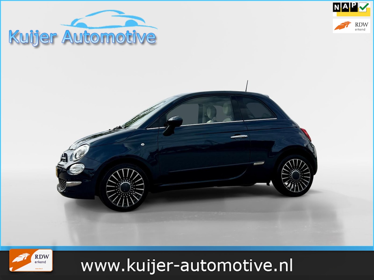 Fiat 500 - 0.9 TwinAir Turbo Lounge Automaat - AutoWereld.nl