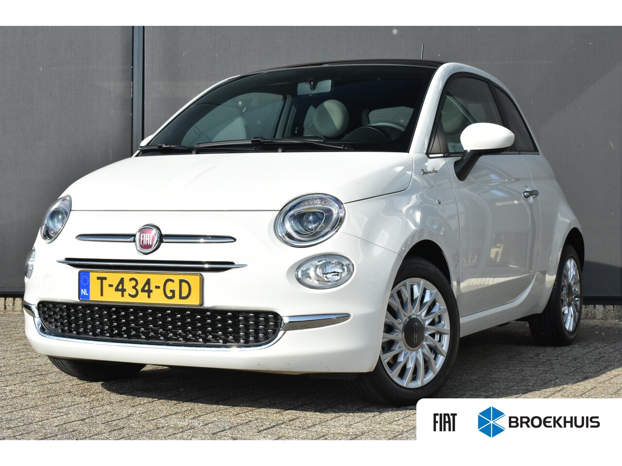 Fiat 500 - 1.0 Hybrid Dolcevita | Panoramadak | Navigatie by App | Half-Leder | Cruise Control | Airc - AutoWereld.nl