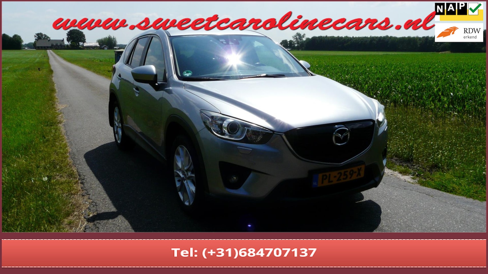 Mazda CX-5 - 2.2D 4WD 2.2D 4WD,19"Lmv's,Navi,Cruis,Clima,Achteruitrij-camera,Trekhaak! - AutoWereld.nl