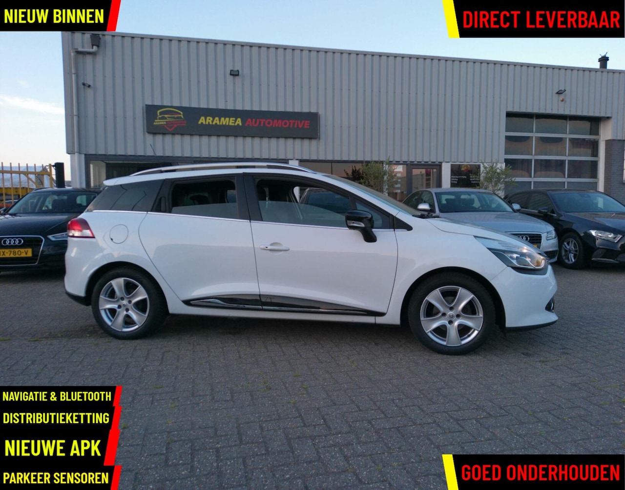 Renault Clio Estate - 0.9 TCe Dynamique KEYLESS|PDC|NAVI|BLUET - AutoWereld.nl