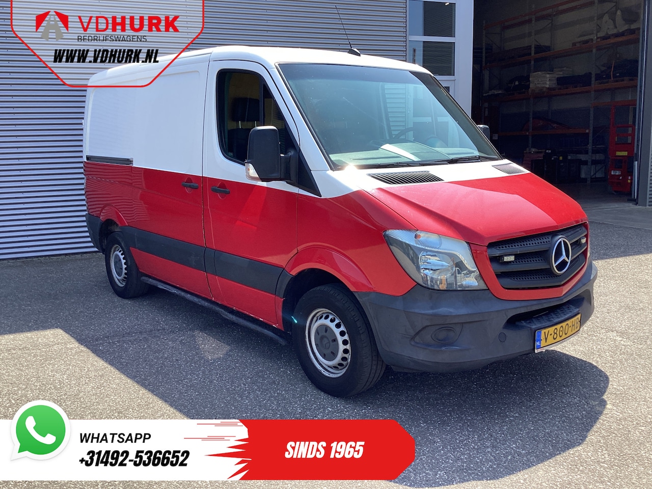 Mercedes-Benz Sprinter - 214 2.2 CDI EXPORT ONLY Airco/ Cruise/ Trekhaak/ Bluetooth - AutoWereld.nl