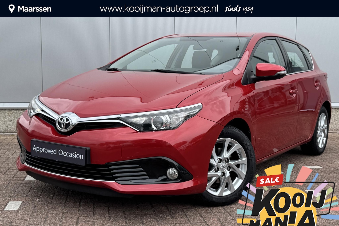 Toyota Auris - 1.2 Turbo Aspiration Navigatie, Cruise control, Achteruitrijcamera, Climate control, Volle - AutoWereld.nl