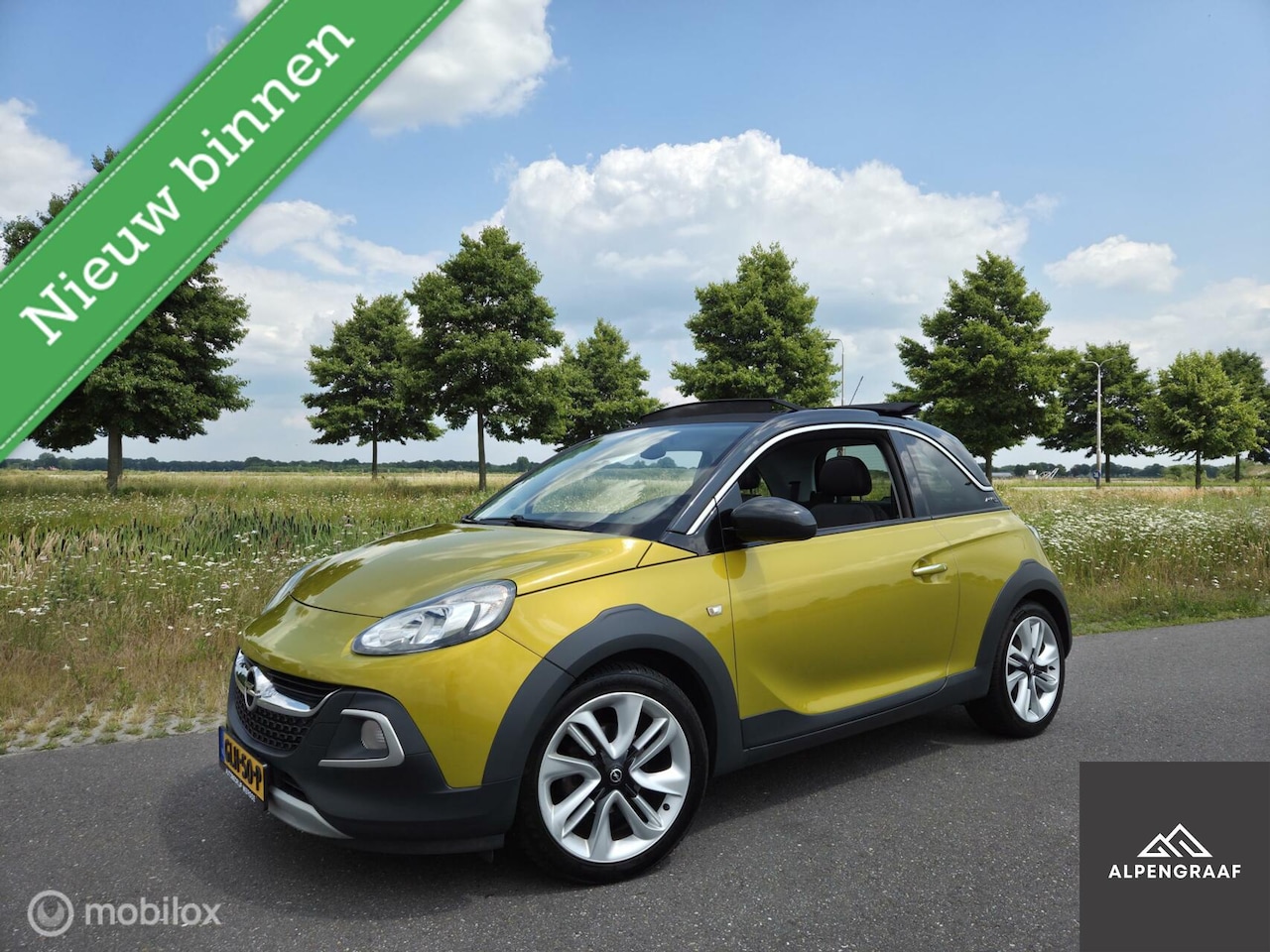 Opel ADAM - 1.4 101pk ROCKS Cabrio Airco Cruise Stoelverwarming - AutoWereld.nl