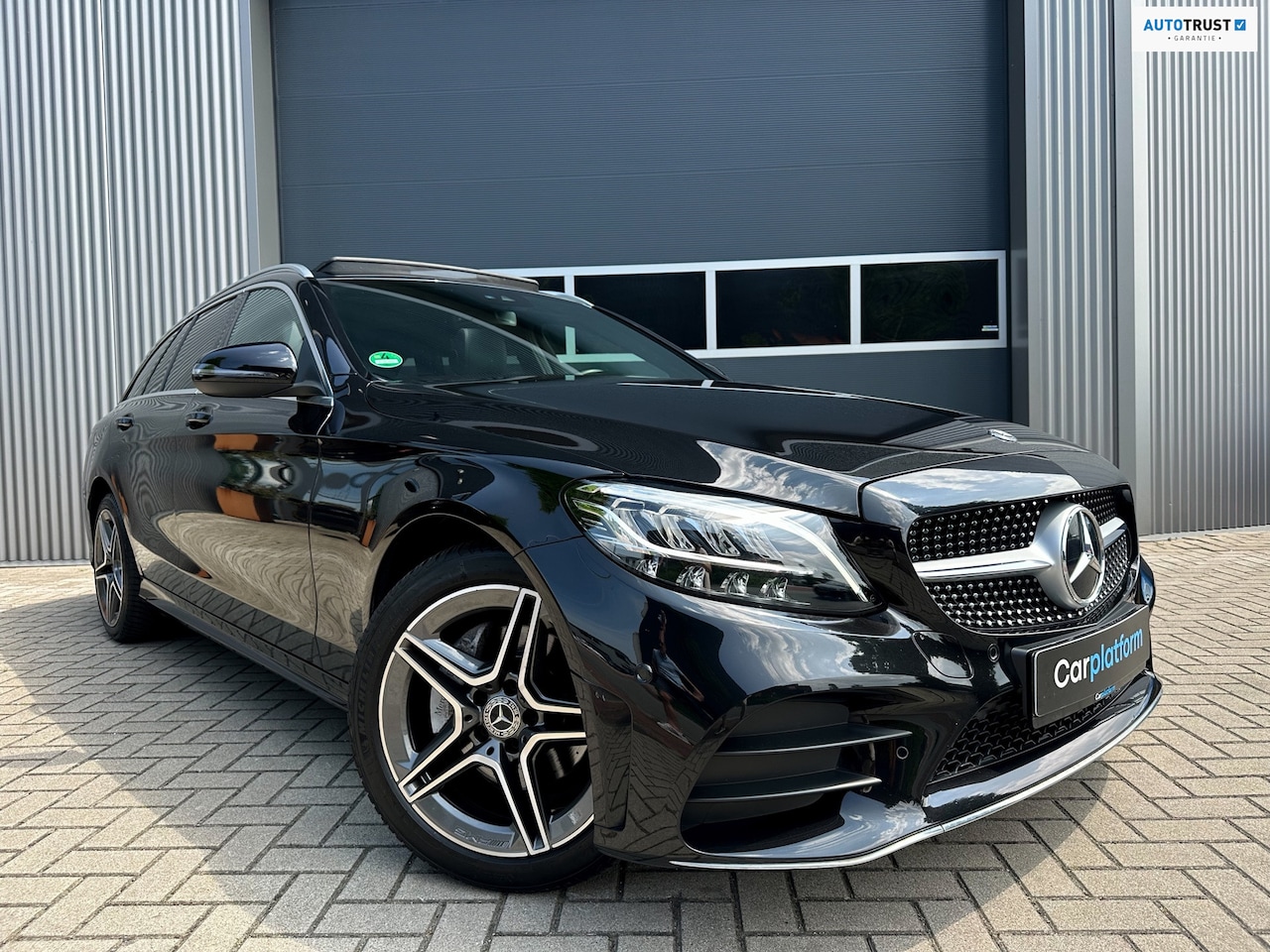 Mercedes-Benz C-klasse Estate - 200 4MATIC Premium Plus AMG Pack | Pano | Burmester | Virtuele cockpit | Leder - AutoWereld.nl