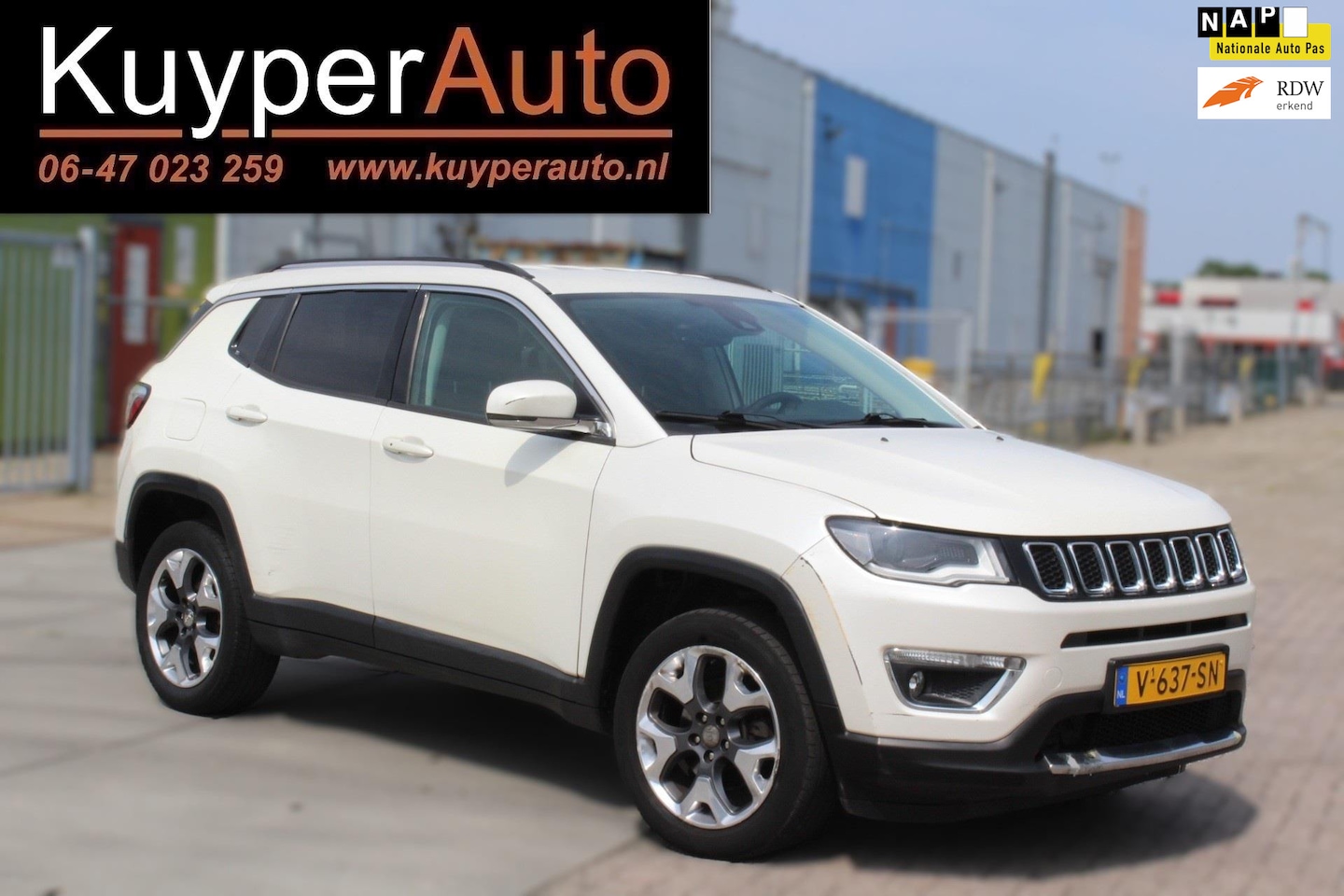 Jeep Compass - VAN J2MN1A BEDRIJFSWAGEN AUTOMAAT 4wd 1e eig, BOMVOL OPTIES multimedia - AutoWereld.nl