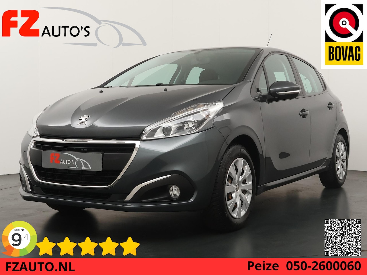 Peugeot 208 - 1.2 PureTech Blue Lion - Navigatie - Trekhaak - Parkeersensoren - Airconditioning - AutoWereld.nl