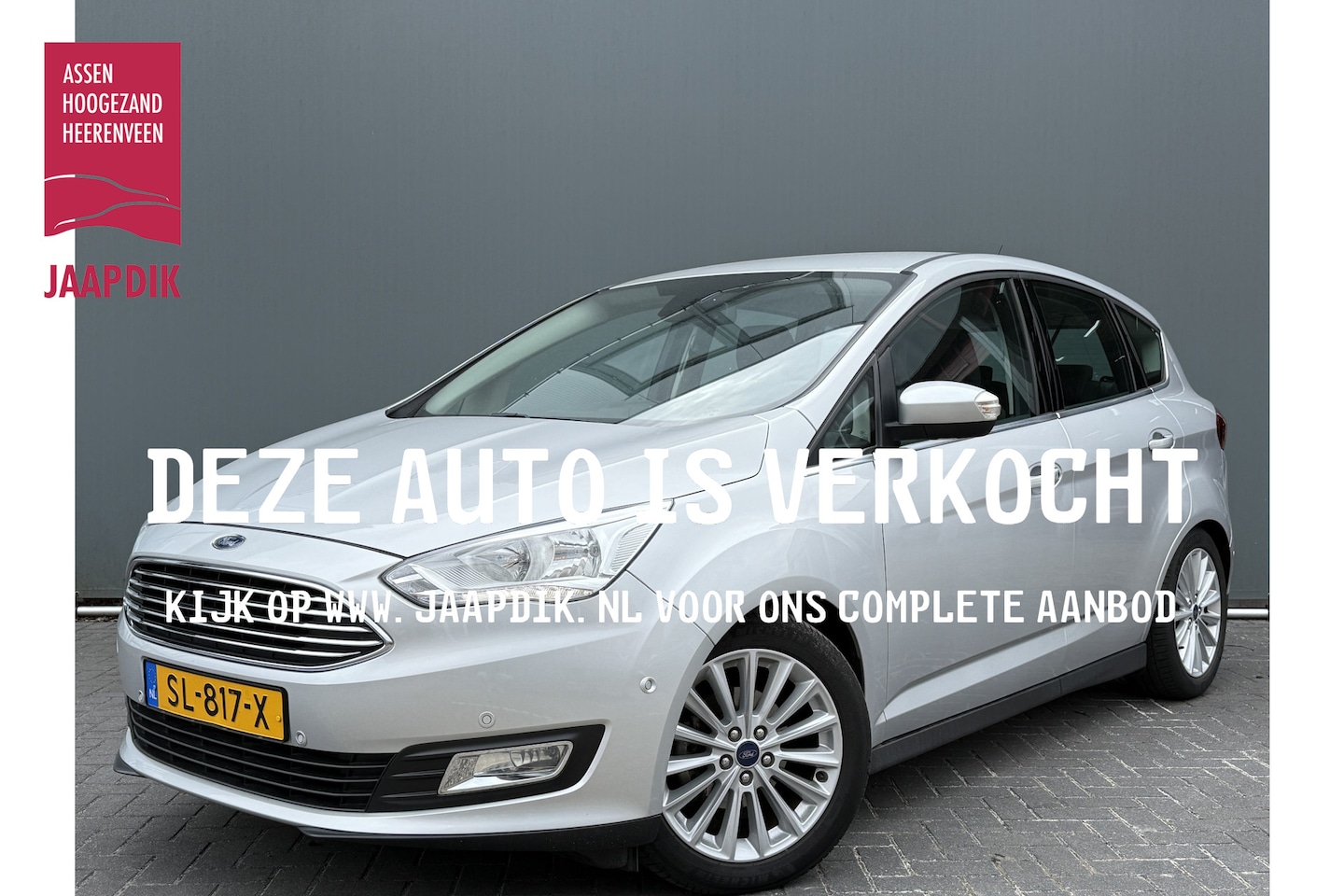 Ford C-Max - BWJ 2018 1.0 126 PK Titanium TREKHAAK / NAVI / CLIMA / CRUISE / LMV / PDC / APPLE & ANDROI - AutoWereld.nl