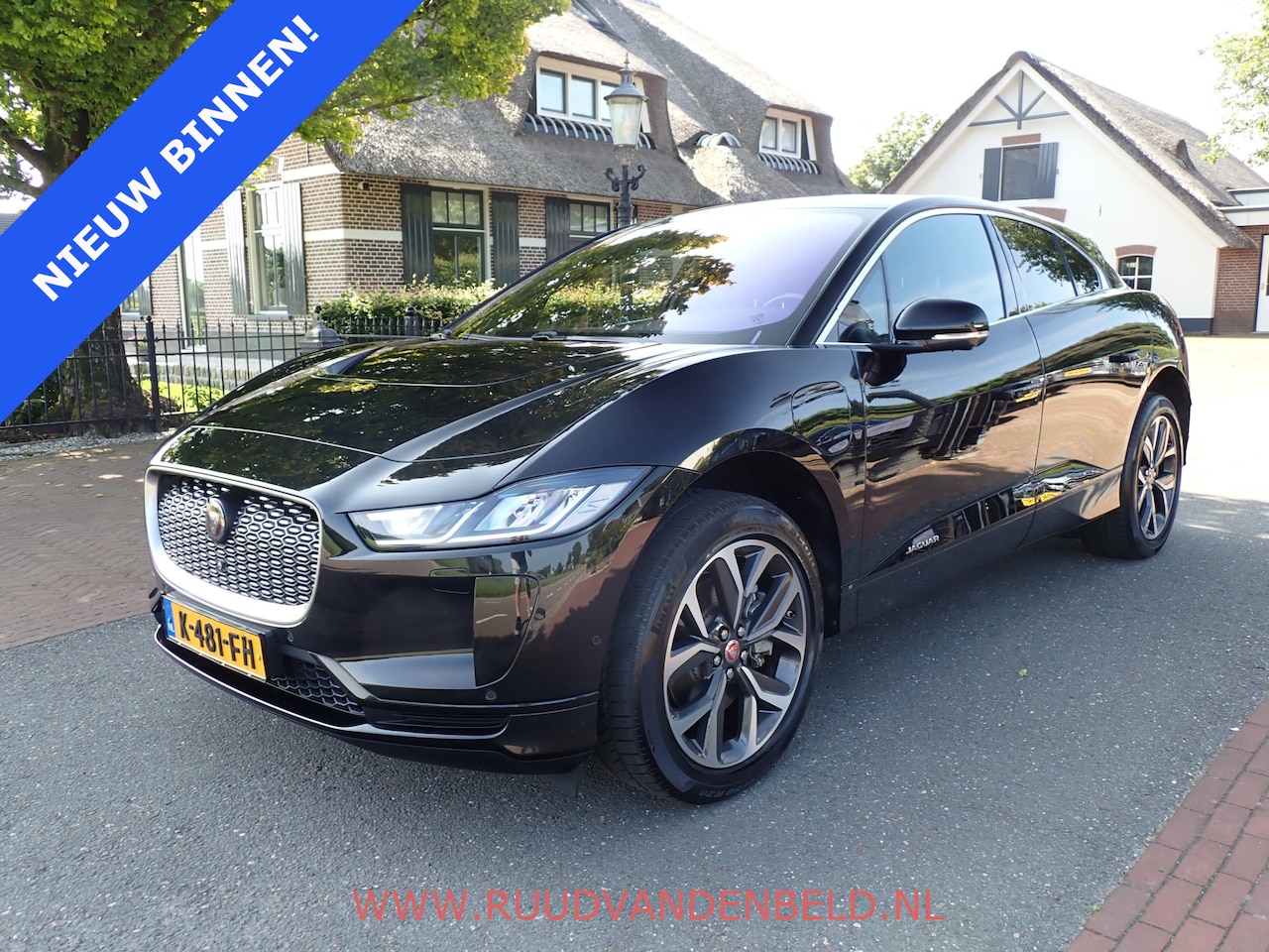 Jaguar I-PACE - EV320 90KWH 3-FASE 360*CAMERA/20-INCH/STOELVERWARMING - AutoWereld.nl