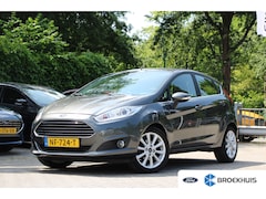 Ford Fiesta - 1.0EB TITANIUM AUTOMAAT | UNIEKE KM STAND | 5-DEURS | AIRCO | BLUETOOH TELEFOON | LICHTMET