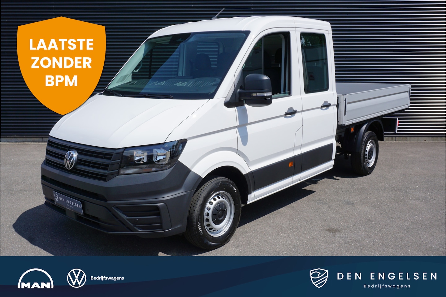 Volkswagen Crafter - 35 | 2.0 TDI | Pick-UP DC | FACELIFT | 7 Zitplaatsen | Airco | PDC | Trekhaak - AutoWereld.nl