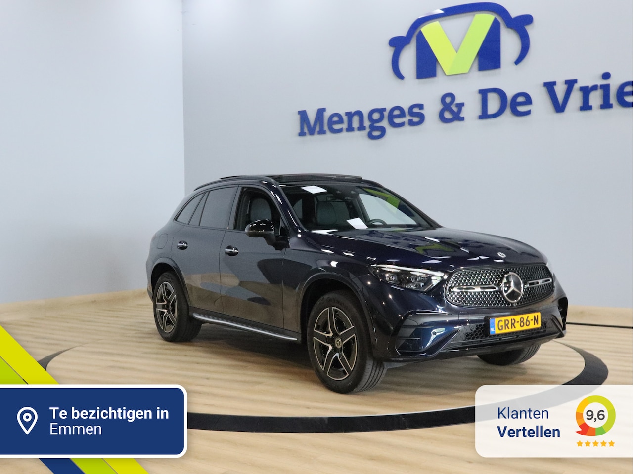 Mercedes-Benz GLC-klasse - 300e 4MATIC AMG Line Airco ECC | 360 Camera | Memory | Panorama | Trekhaak | Sfeer | Adapt - AutoWereld.nl