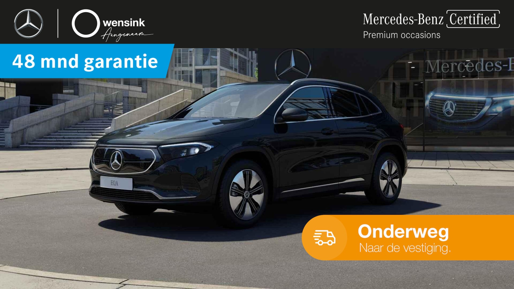 Mercedes-Benz EQA - 250 Luxury Line 67 kWh | Getint glas | Widescreen | Sfeerverlichting | - AutoWereld.nl