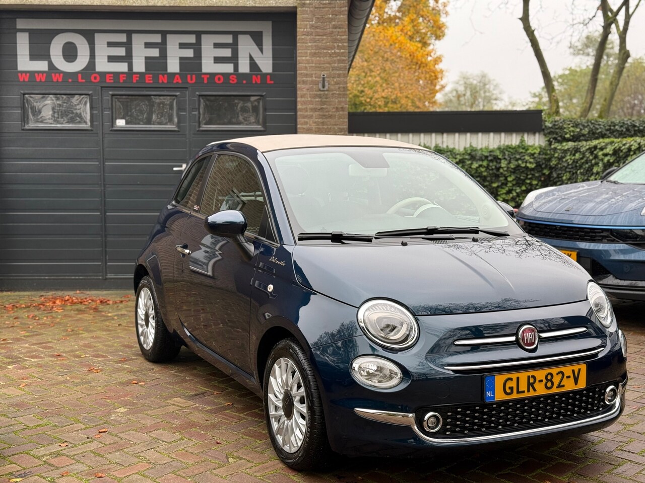 Fiat 500 - 1.0 Hybrid Dolcevita 1.0 Hybrid Dolcevita, Cabrio Nieuwstaat! - AutoWereld.nl