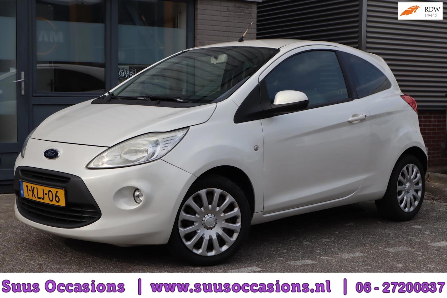 Ford Ka - 1.2 Cool & Sound | nwe distributieriem en koppeling | RIJKLAAR | - AutoWereld.nl