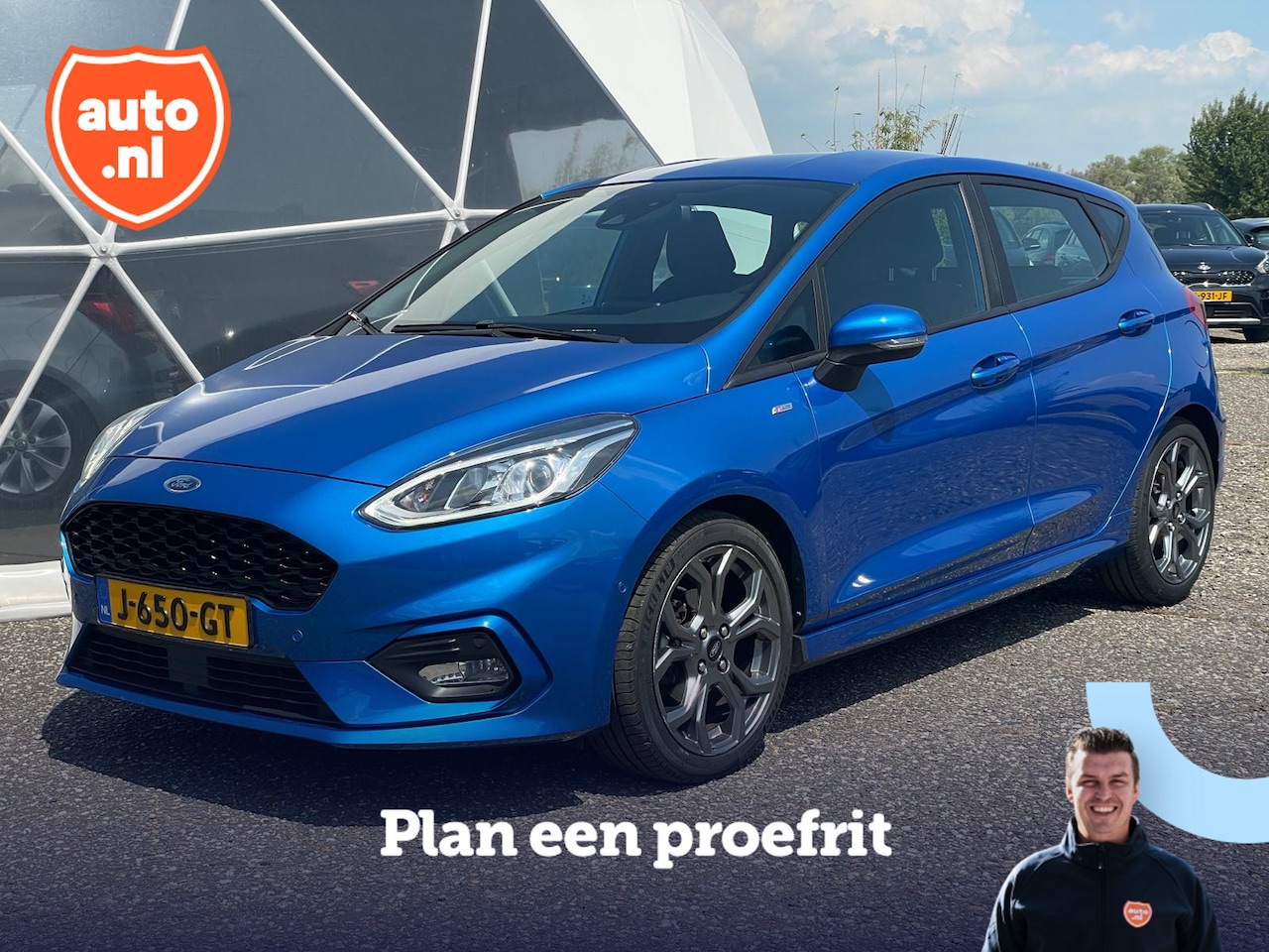 Ford Fiesta - 1.0 EcoBoost ST-Line | Trekhaak | Adapt Cruise Control | Carplay | Camera | Dodehoek detec - AutoWereld.nl
