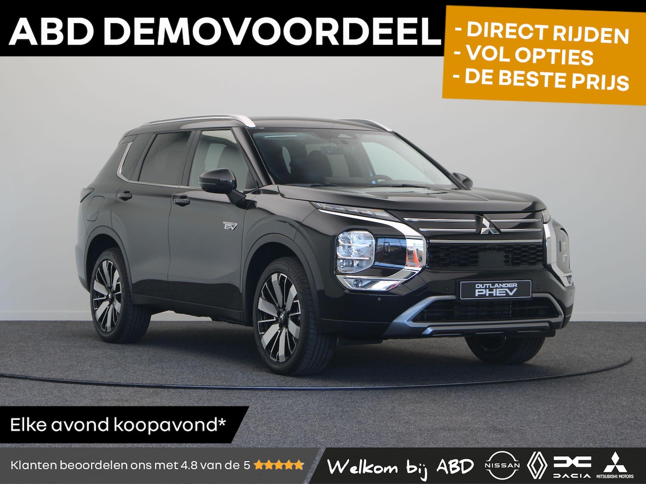 Mitsubishi Outlander - 2.4 PHEV Business Edition | Elektrisch verstelbare bestuurderstoel | Dodehoek detectie | T - AutoWereld.nl