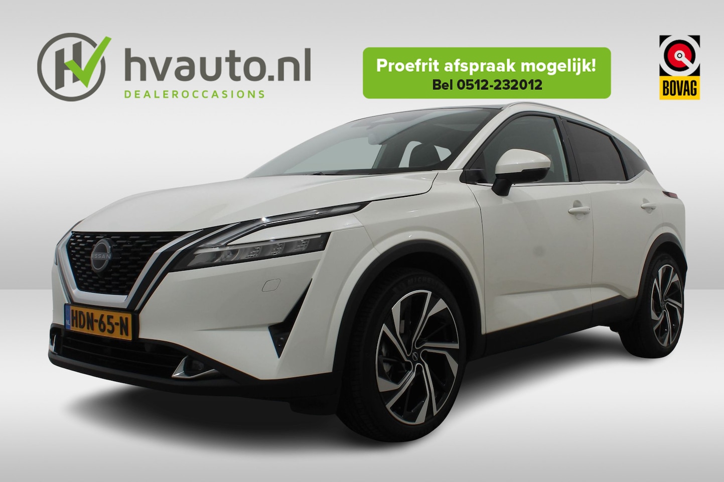 Nissan Qashqai - 1.3 MHEV XTRONIC 158PK TEKNA PLUS AUT | Trekhaak | Panoramadak | Nappa Leder - AutoWereld.nl
