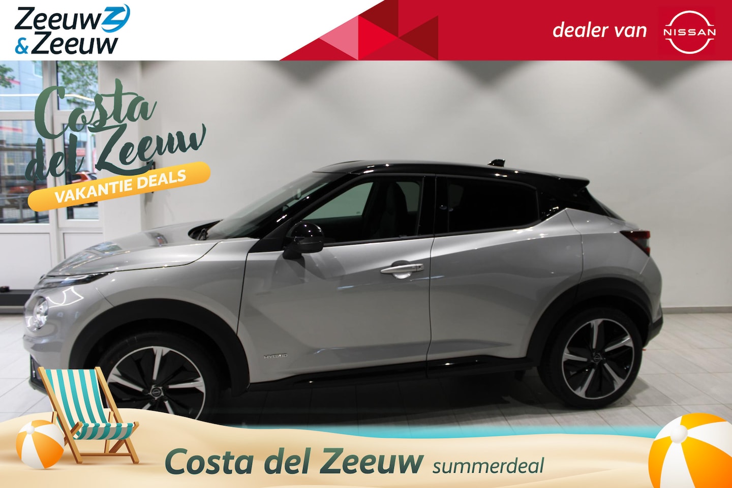Nissan Juke - 1.6 Hybrid N-Design € 5.000,= KORTING | 143pk | TECHNOLOGY PACK | - AutoWereld.nl