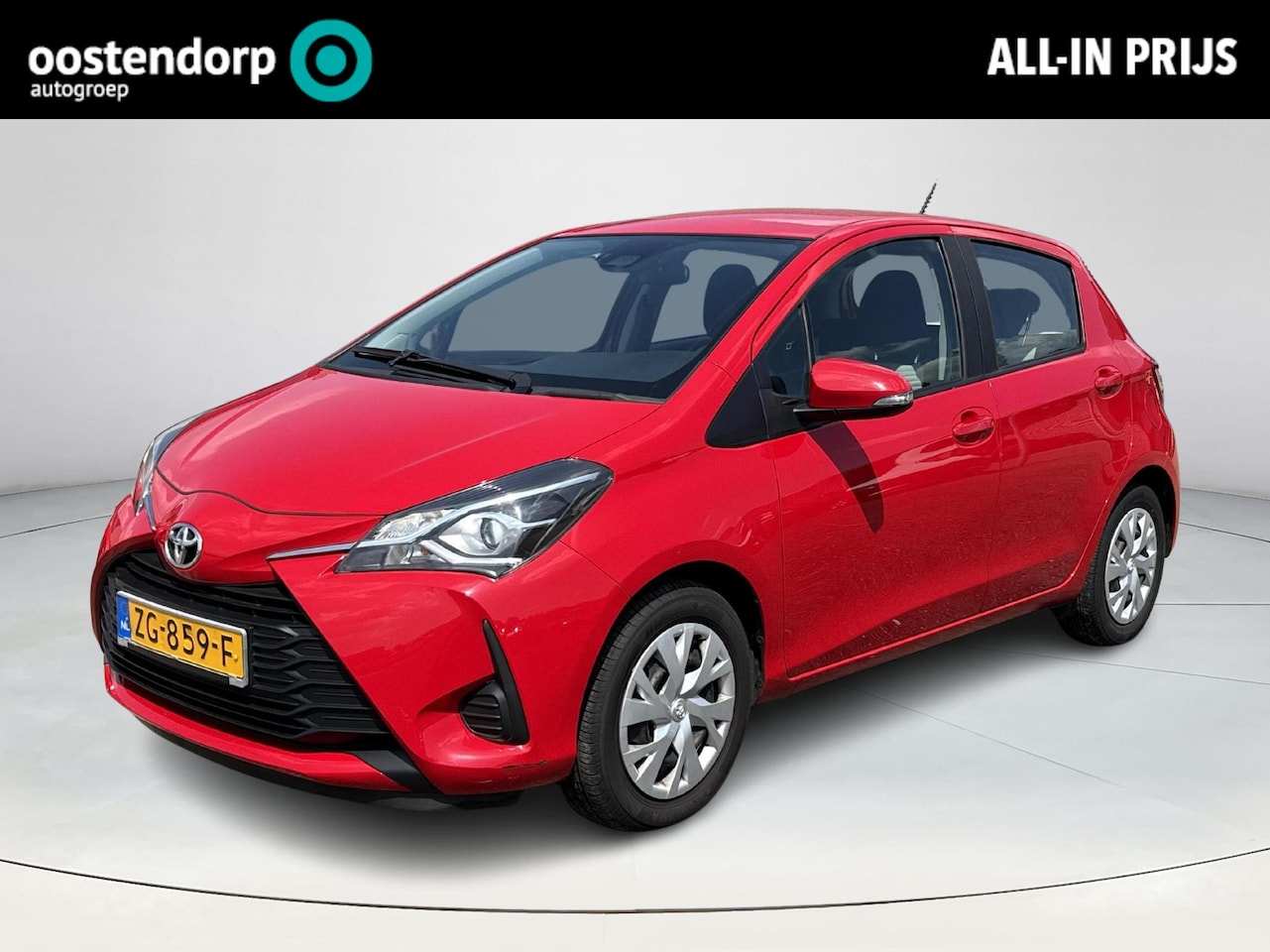 Toyota Yaris - 1.0 VVT-i Active **AIRCO/ PARKEERCAMERA/ CRUISE CONTROL/ 36 MAANDEN GARANTIE** - AutoWereld.nl