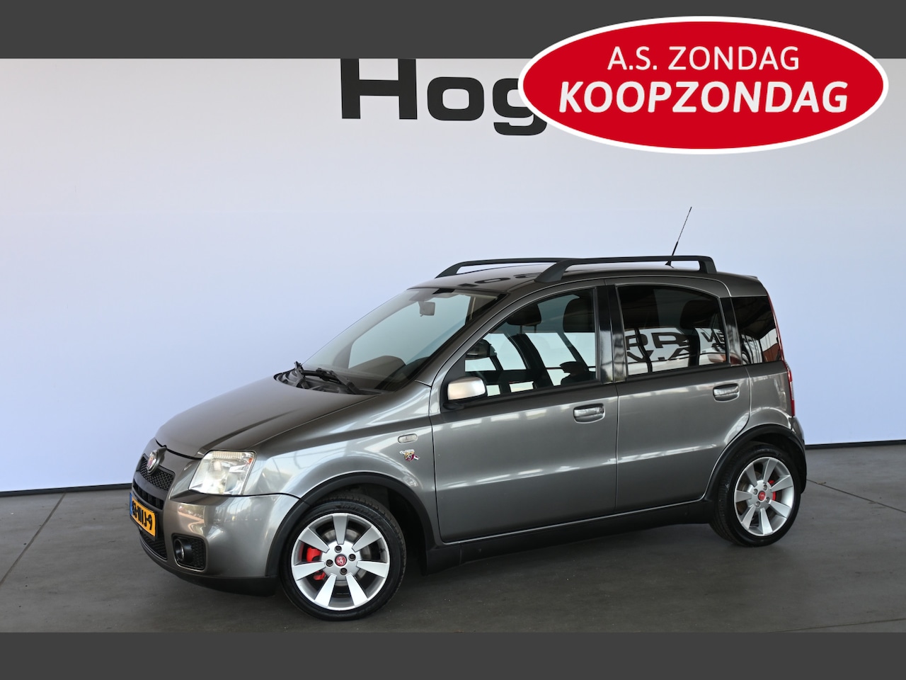 Fiat Panda - 1.4 16V Sport 100 HP ABARTH Airco Licht metaal UNIEK!! Inruil mogelijk - AutoWereld.nl