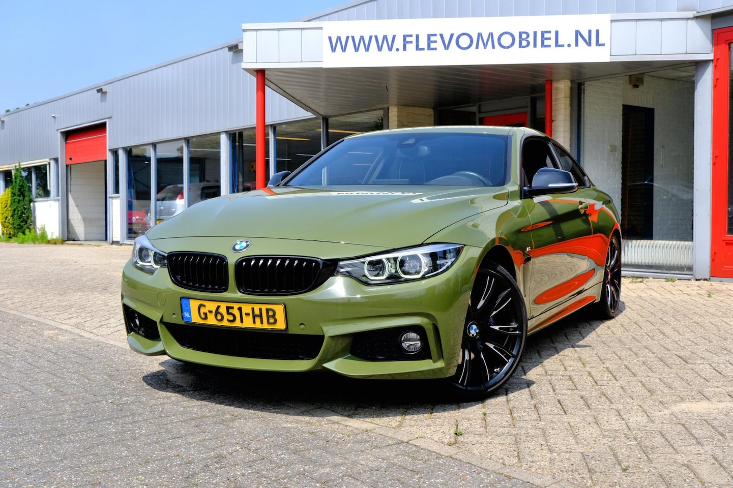 BMW 4-serie Coupé - 420i 184pk M Sport Aut. Leder|Sporstoelen|Navi|20" LMV|Cam|Enz! - AutoWereld.nl
