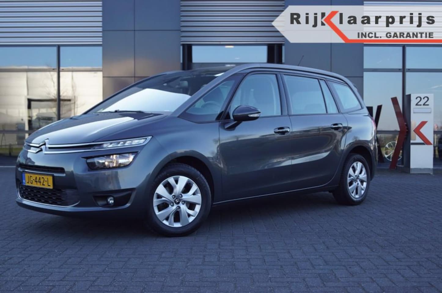 Citroën Grand C4 Picasso - 1.6 VTI Business 7 pers / navi / Trekhaak/ PDC/Side en Lane-assi - AutoWereld.nl