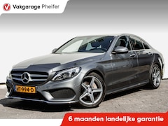 Mercedes-Benz C-klasse - 180 AMG Sport Edition Sportstoelen/ Camera/ Stoelverwarming/ LED/ Cruise control/ 18" Lmv