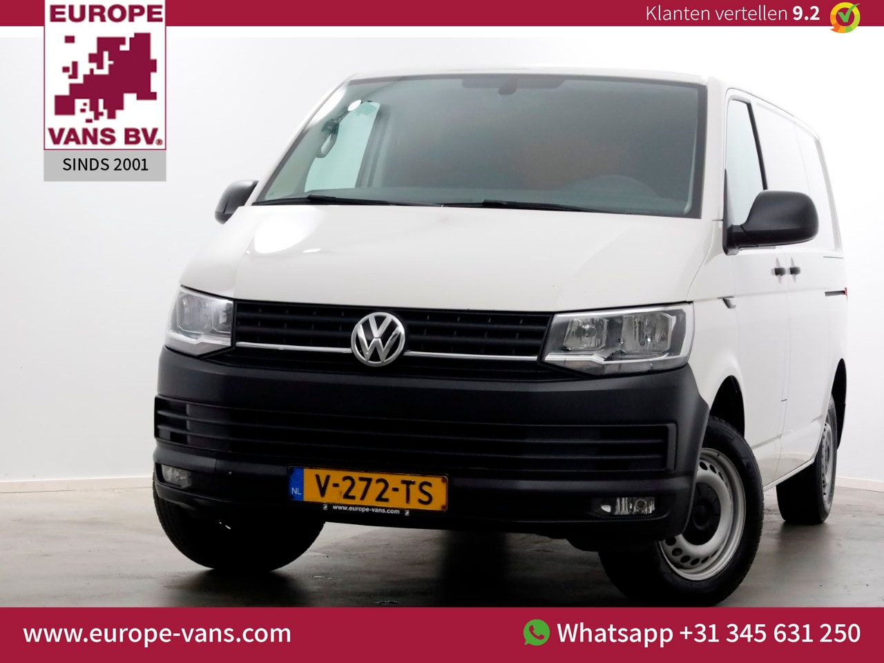 Volkswagen Transporter - T6 2.0 TDI 150pk E6 DSG-Automaat L1H1 Airco/Achterklep/2x Schuifdeur 01-2019 - AutoWereld.nl
