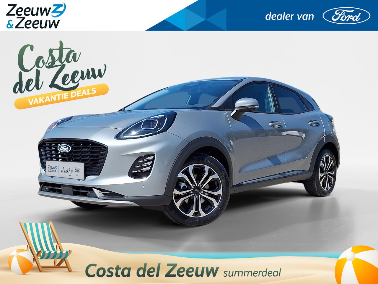 Ford Puma - 1.0 EcoBoost Hybrid Titanium | Nieuw te bestellen | Prijs inclusief €4000,- Ford Voordeel - AutoWereld.nl